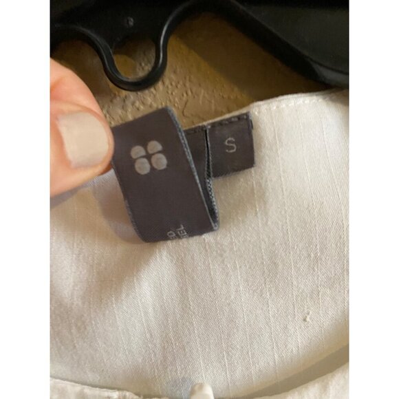 sweaty betty agile boiler suit utility jumpsuit sz small white short sleeve - Picture 6 of 8